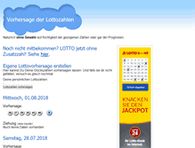 Tablet Screenshot of lotto.solvium.de